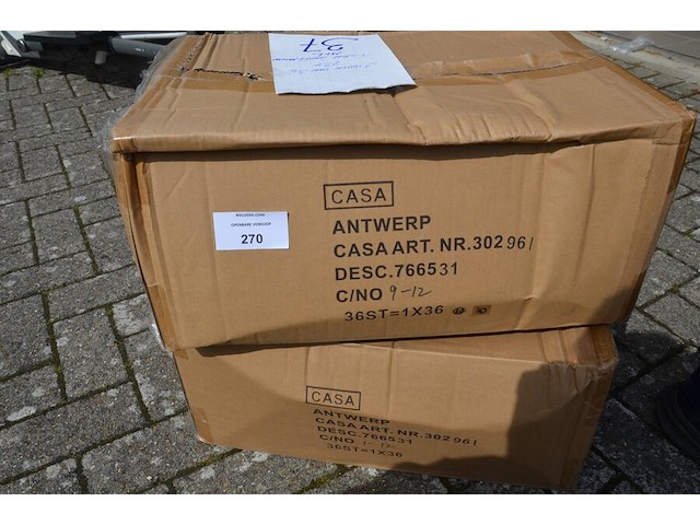 2 dozen met ca. 72 t-shirts lange mouw maat l en m - afbeelding 4 van  6