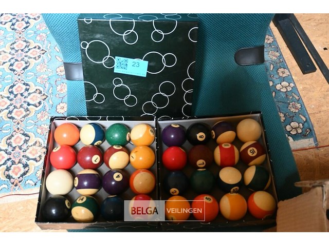 2 dozen pool ballen - afbeelding 1 van  3