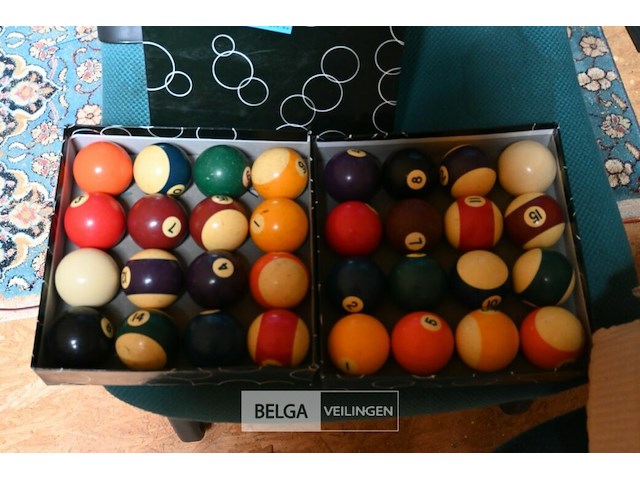 2 dozen pool ballen - afbeelding 2 van  3