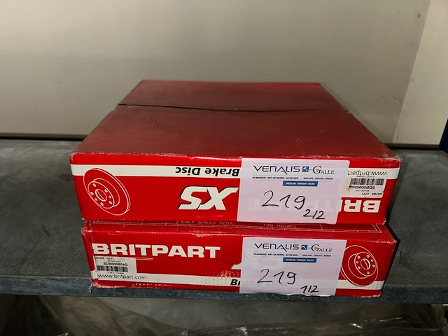 2 dozen remschijven britpart - afbeelding 1 van  3