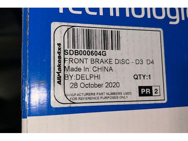 2 dozen remschijven delphi - afbeelding 3 van  4