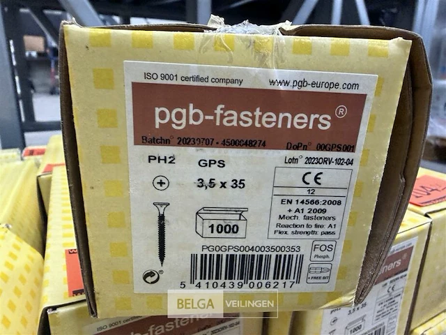 ± 2 dozen snelbouwschroeven pgb - afbeelding 4 van  4