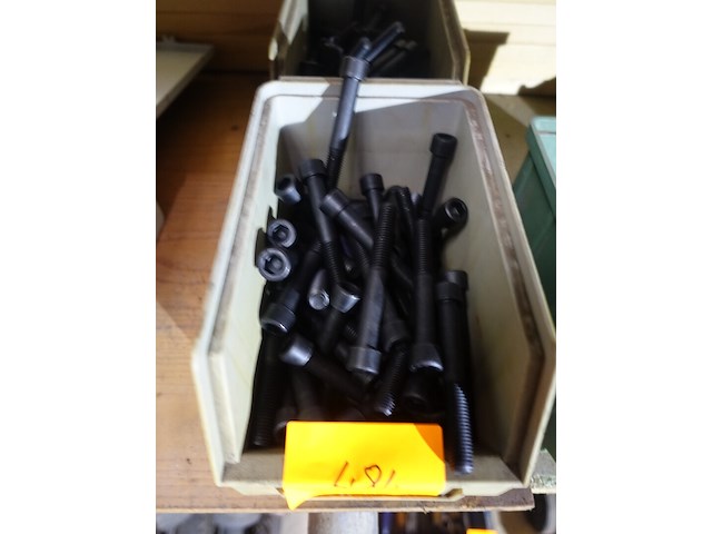 2 dozen zwarte inbusbouten - afbeelding 2 van  3