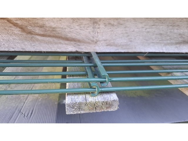 2 draadpaneel groen 160cm x 250cm - afbeelding 3 van  5