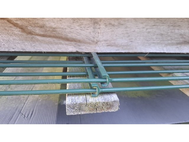 2 draadpaneel groen 160cm x 250cm - afbeelding 4 van  5