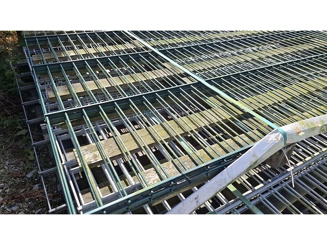 2 draadpaneel groen 180cm h x 250cm - afbeelding 2 van  4