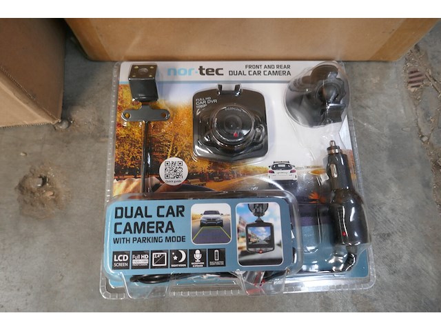 2 dual car camera's + rangeerbakjes - afbeelding 3 van  4