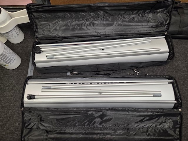 2 dubbele banner houders - afbeelding 3 van  4