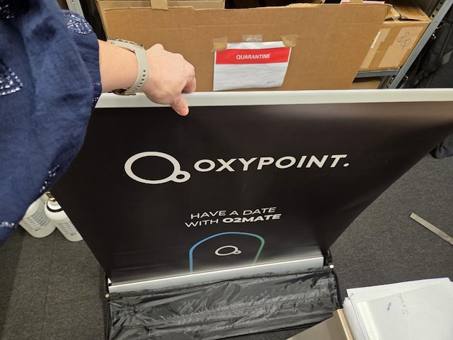 2 dubbele banner houders - afbeelding 1 van  4