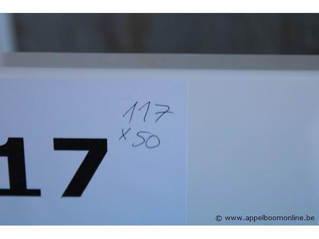 2 dubbele spoelbakken afm 117x50cm - afbeelding 2 van  2