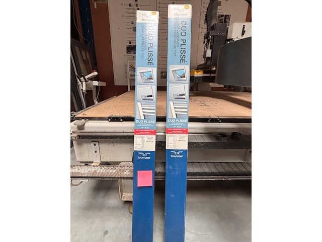 2 duo plissée hor en verduistering voor dakramen - afbeelding 1 van  2