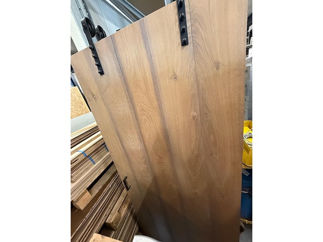 2 eiken schuifdeuren - afbeelding 4 van  4