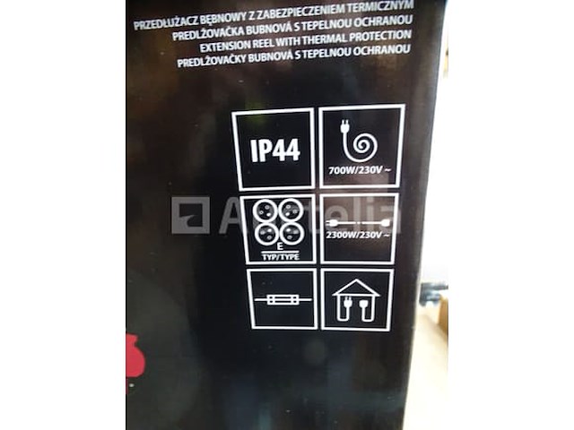 2 elektrische afwikkelaars 25 m kabels 3g x 2,5 mm - afbeelding 3 van  4