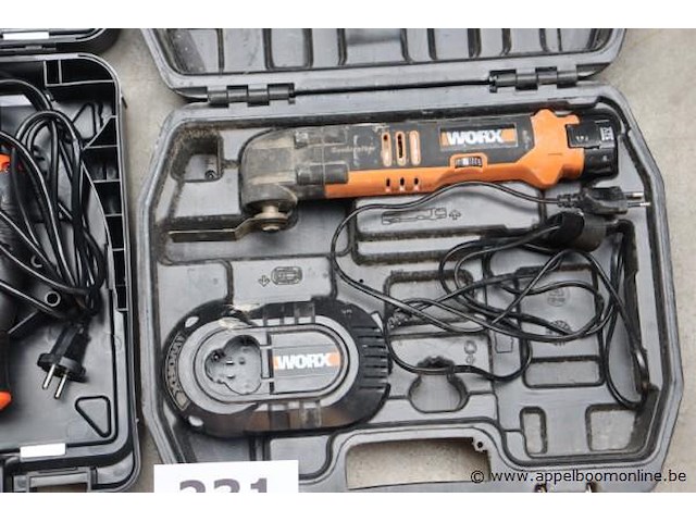 2 elektrische handgereedschappen b&d en worx, werking niet gekend - afbeelding 3 van  3