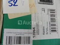 2 elektrische kasten, 1 houder voor elektrische kasten, 2 elektrische dozen, 2 aansluitmodules + elos 125a - afbeelding 2 van  12