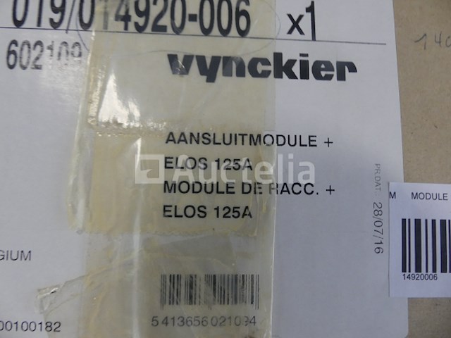 2 elektrische kasten, 1 houder voor elektrische kasten, 2 elektrische dozen, 2 aansluitmodules + elos 125a - afbeelding 9 van  12