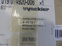 2 elektrische kasten, 1 houder voor elektrische kasten, 2 elektrische dozen, 2 aansluitmodules + elos 125a - afbeelding 9 van  12