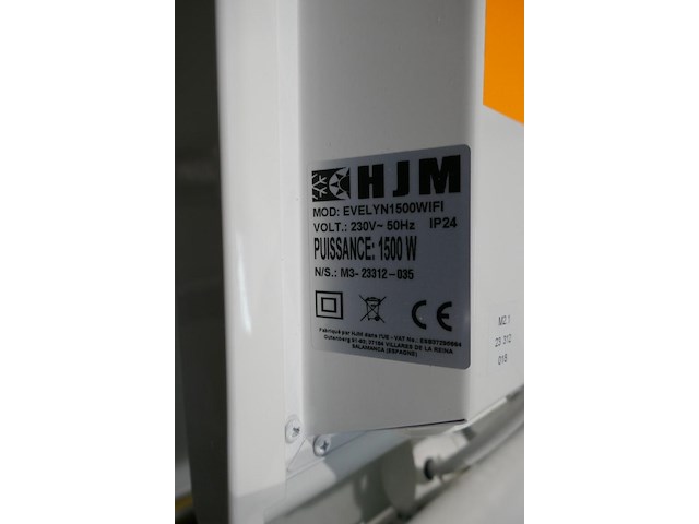 2 elektrische radiatoren hjm - afbeelding 4 van  4