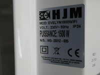 2 elektrische radiatoren hjm - afbeelding 4 van  4