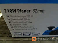 2 elektrische schaafbanken 230v 710w 82 mm silverline - afbeelding 2 van  3