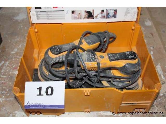 2 elektrische schuurmachines mirka - afbeelding 1 van  2