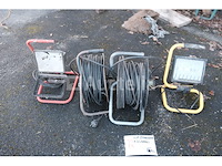 2 elektrische verlengsnoeren op de spoel - afbeelding 2 van  5