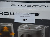 2 elektrische verwarmingen rowenta en calor - afbeelding 3 van  5