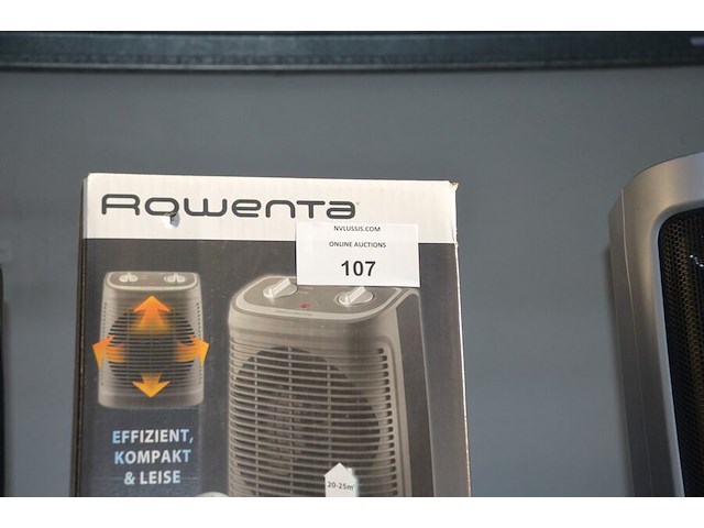 2 elektrische verwarmingen rowenta s023330 , 1 elektrische verwarming calor turbo ceram - afbeelding 2 van  5