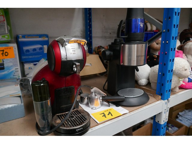 2 espressomachines - afbeelding 1 van  3