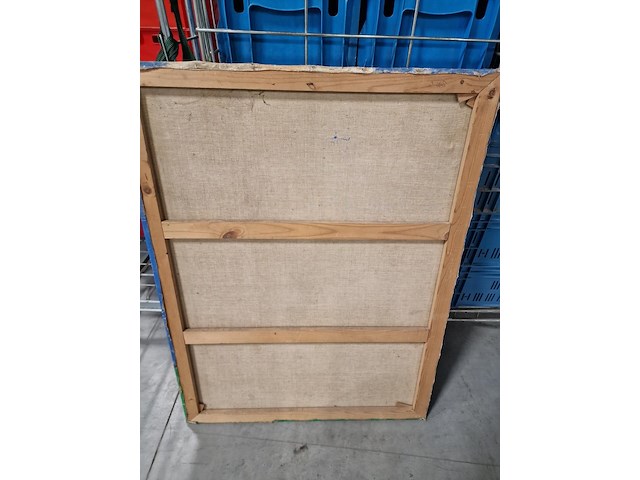 2 expressief en opvallende schilderijen "naakt" - afbeelding 6 van  6