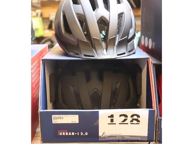 2 fietshelmen abus urban-3,0, maat xl - afbeelding 1 van  2