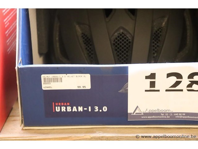 2 fietshelmen abus urban-3,0, maat xl - afbeelding 2 van  2