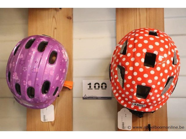 2 fietshelmen abus - afbeelding 1 van  1