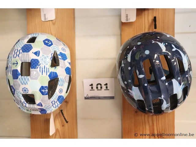 2 fietshelmen abus - afbeelding 1 van  1