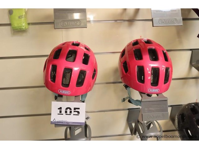 2 fietshelmen abus - afbeelding 1 van  1