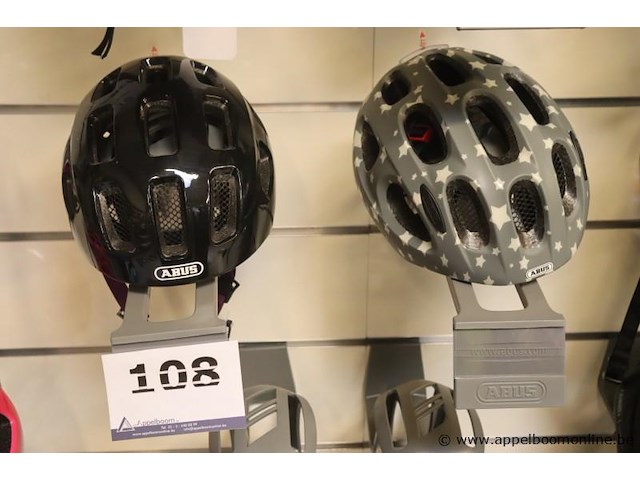 2 fietshelmen abus - afbeelding 1 van  1