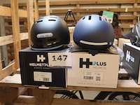 2 fietshelmen h plus aphrodite m, atlas 2 l - afbeelding 1 van  2
