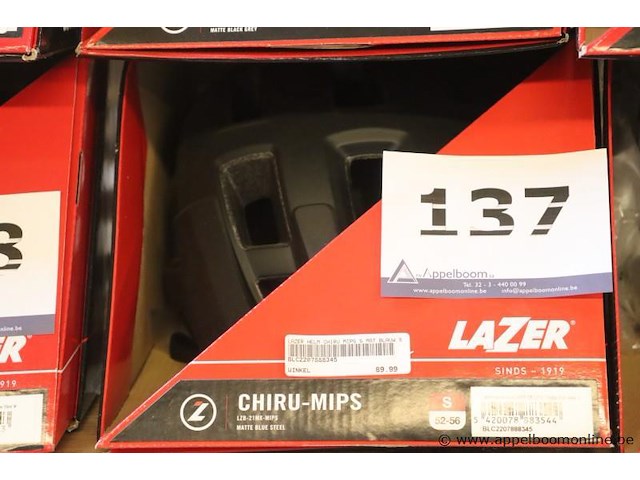 2 fietshelmen lazer chiru-mips, maat s - afbeelding 2 van  2