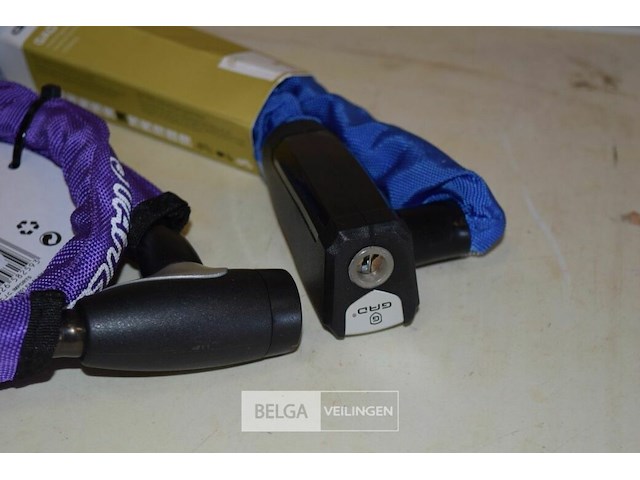 2 fietssloten met sleutel - afbeelding 3 van  3