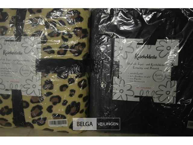 2 fleecedekens 150x200cm - afbeelding 3 van  3