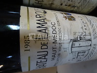 2 flessen haut-médoc château de lamarque 1985