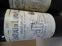 2 flessen haut-médoc château de lamarque 1985 - afbeelding 4 van  4
