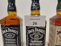 2 flessen jack daniels n7, 1 fles jack daniels tennessee rye, 1 fles jack daniels single barrel - afbeelding 4 van  8