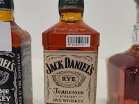 2 flessen jack daniels n7, 1 fles jack daniels tennessee rye, 1 fles jack daniels single barrel - afbeelding 5 van  8