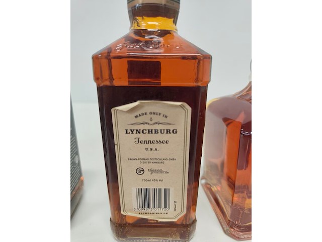 2 flessen jack daniels n7, 1 fles jack daniels tennessee rye, 1 fles jack daniels single barrel - afbeelding 6 van  8
