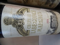 2 flessen margaux château labegorce 1994 - afbeelding 2 van  3