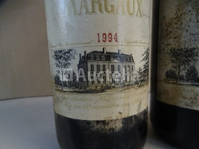 2 flessen margaux château labegorce 1994 - afbeelding 3 van  3