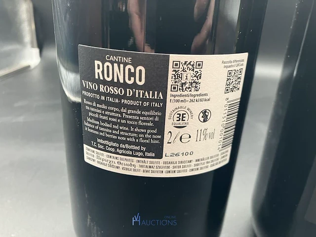 2 flessen wijn cantini ronco rosso - afbeelding 3 van  3