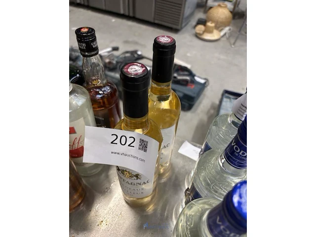 2 flessen witte wijn fontagnac - afbeelding 4 van  4
