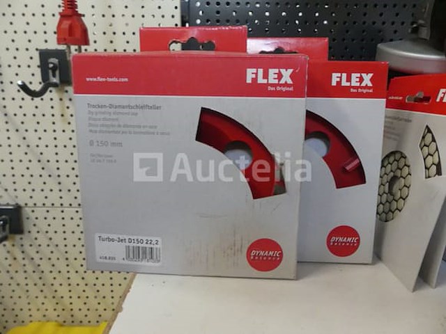 2 flex l1001 haakse slijpers en diverse accessoires - afbeelding 7 van  10